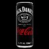 Whisky Jack Daniel & Coca Cola 12x33cl BLIK