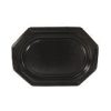 Caterschaal 35 x 25 x 2cm Zwart 10 stuks