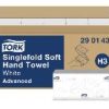 Handdoek 23x22cm H3 15x250st 290143 Tork