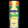 Absolute Vodka Sprite Pineapple 12x25cl Blik