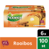 Thee PW Rooibos 6x100x1,5gr zonder envelop